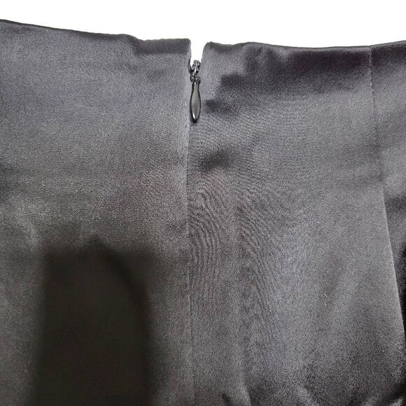 Nahdree Lifestyle Black Satin Pants Size 8 - Picture 8 of 9